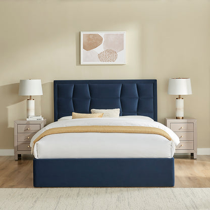 Carmen Storage Bed (LB88) - Navy - Multiple Sizes