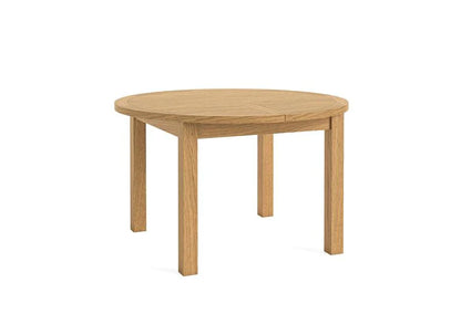 Burford Round Extendable Dining Table - Oak
