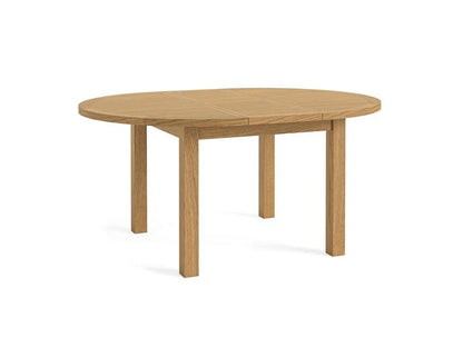 Burford Round Extendable Dining Table - Oak