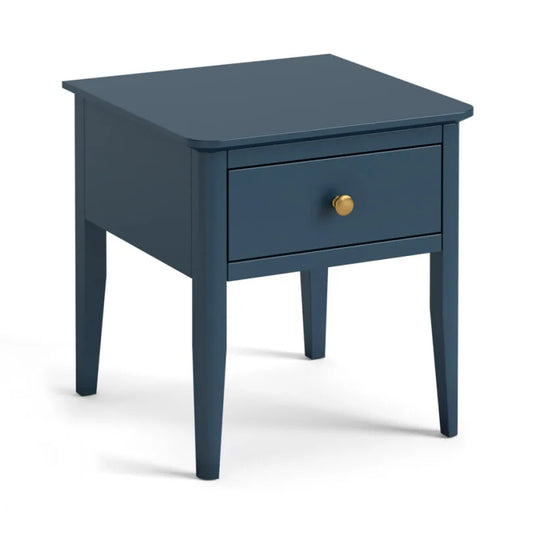 Harrogate Lamp Table - Dark Blue
