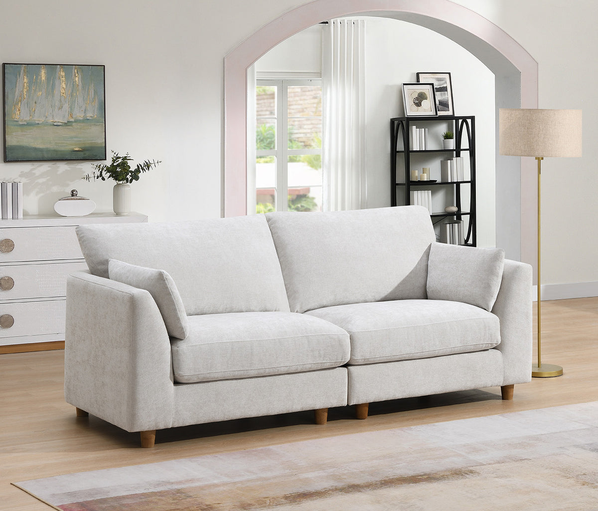 Alina 2.5 Seater Static Sofa