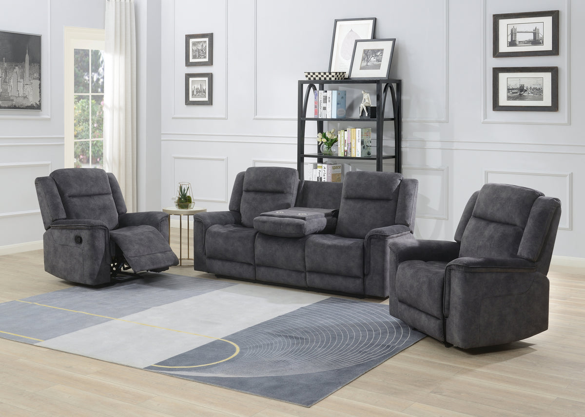 Ariana 3 Seater Sofa - Grey