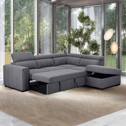August Corner Sofa Bed
