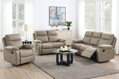 Barkley 1 Seater Manual Recliner Armchair - Brown