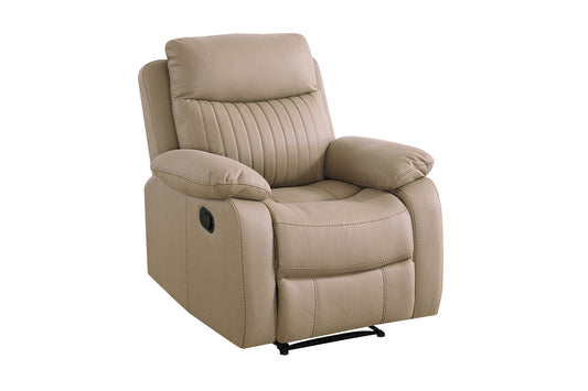 Barkley 1 Seater Manual Recliner Armchair - Brown
