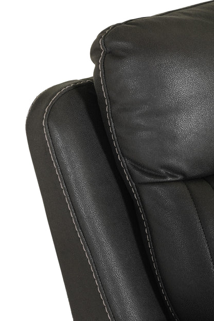 Barkley 1 Seater Manual Recliner Armchair - Dark Grey