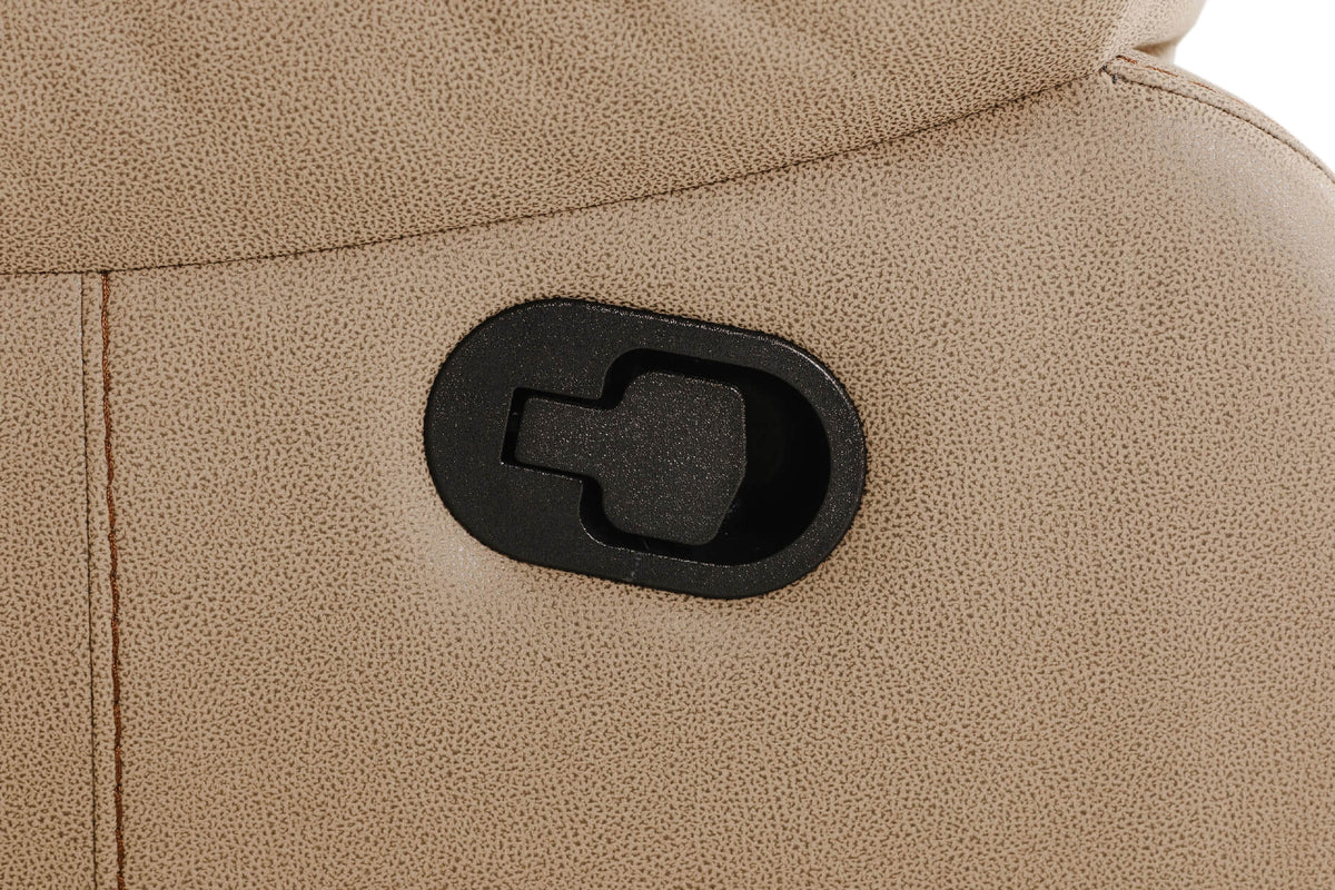 Barkley 2 Seater Manual Recliner Sofa - Brown