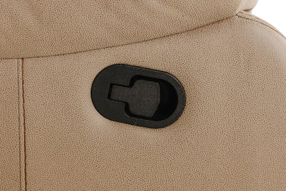 Barkley 2 Seater Manual Recliner Sofa - Brown