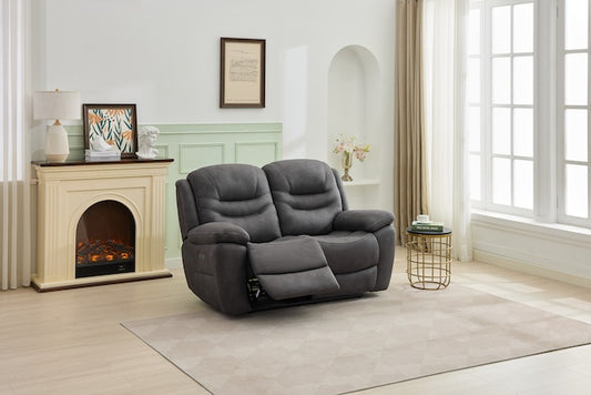 Bremen 2 Seater Loveseat - Gunmetal AC