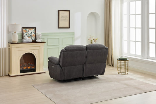 Bremen 2 Seater Loveseat - Gunmetal AC