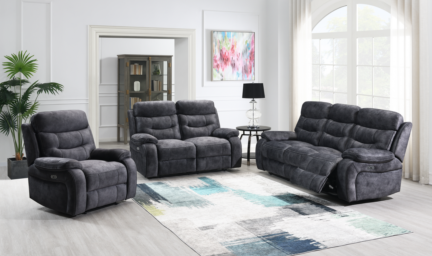 Carrie 2 Seater - Dark Grey