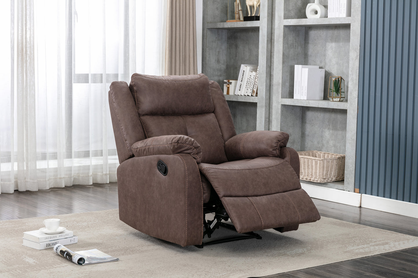 Casey Armchair - Chestnut