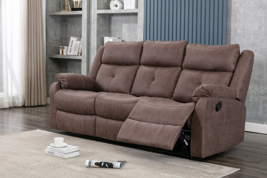 Casey 3 Seater - Chestnut