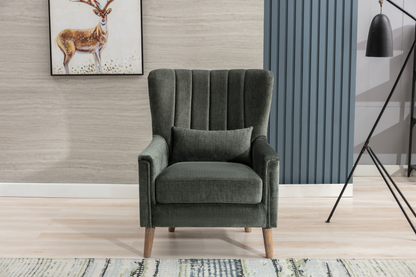 Charlotte Armchair - Winter Moss