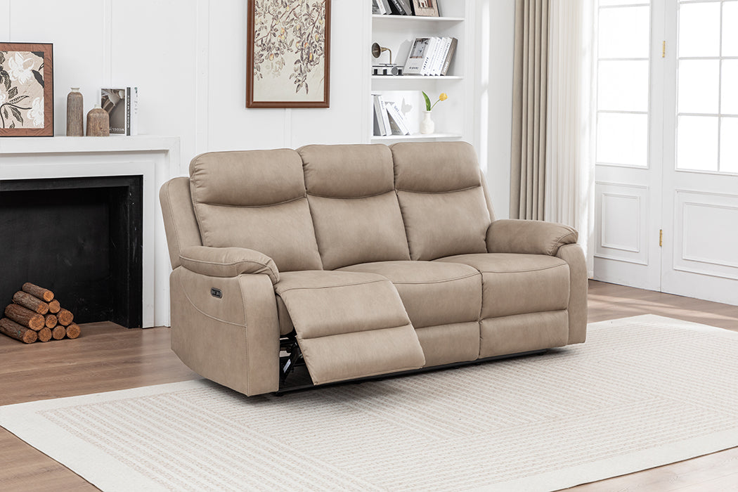 Corvan 3 Seater - Stone