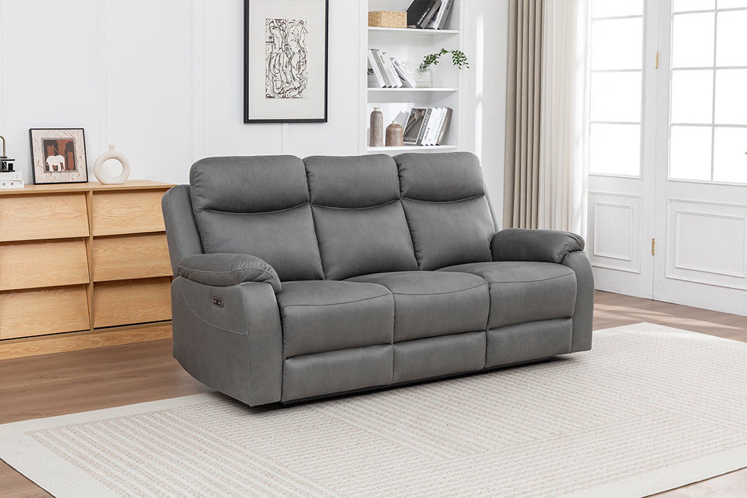 Corvan 3 Seater - Charcoal