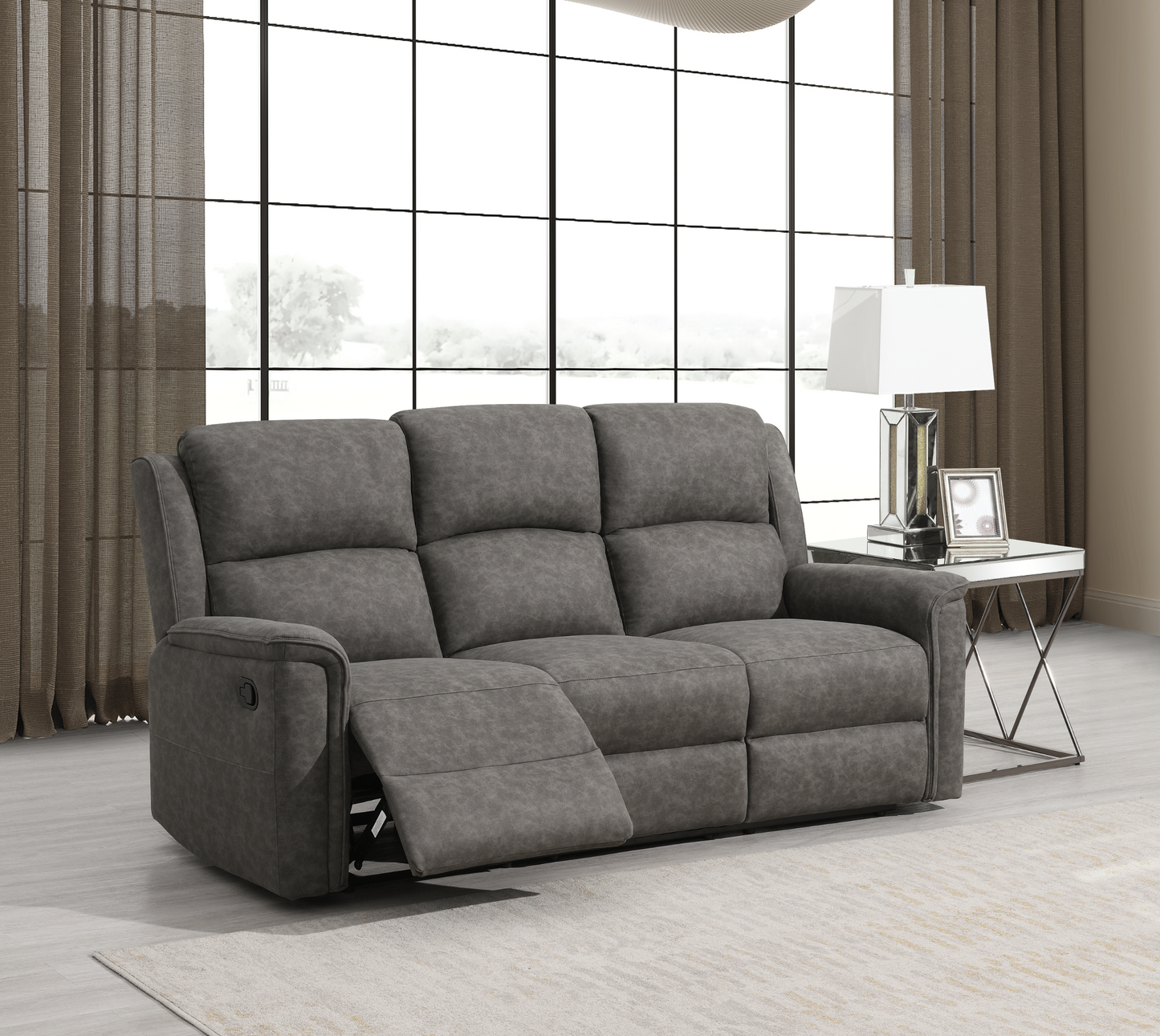Dartmoor 3 Seater - Grey
