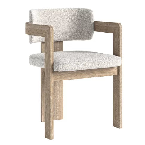 Portobello Dining Armchair - Natural Oak