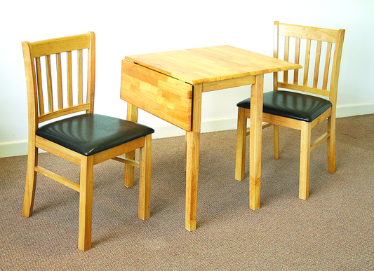 Dropleaf 2' Dining Set - Honey