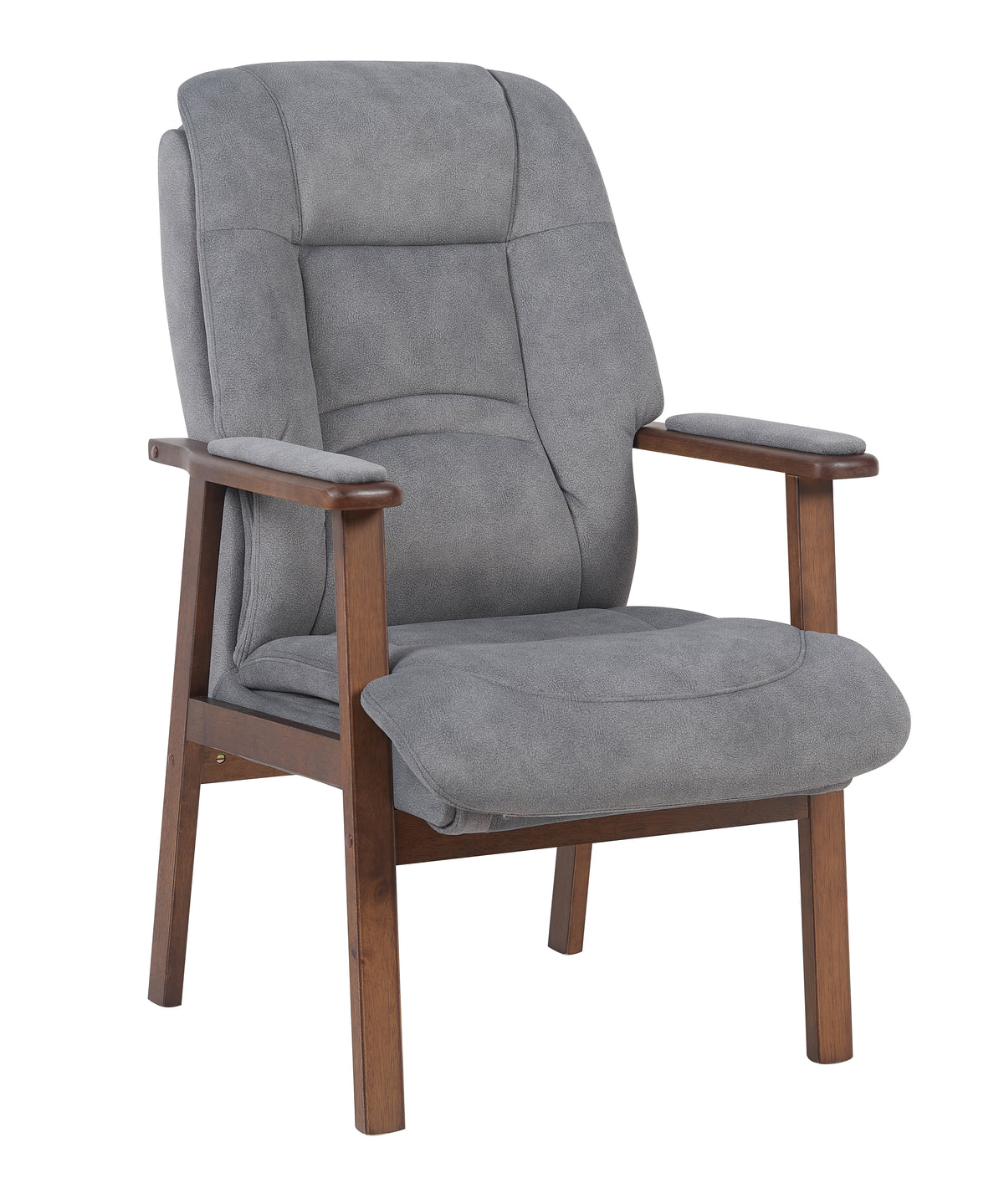 Enid Fireside Chair - Grey