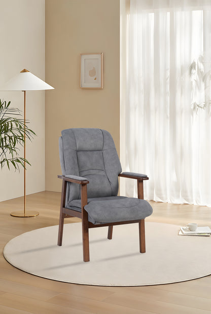 Enid Fireside Chair - Grey