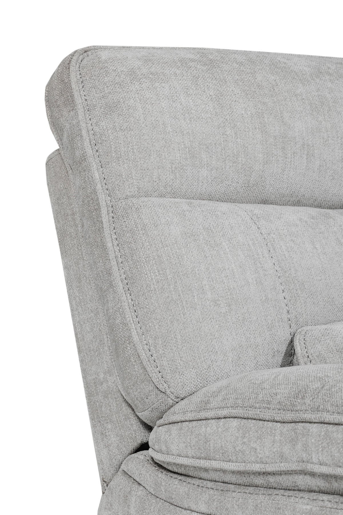 Eloise 1 Seater Manual Recliner Chair - Grey