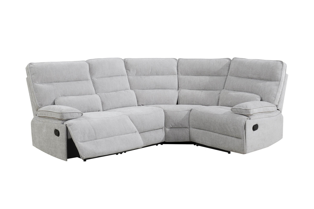 Eloise Armless Sectional - Grey