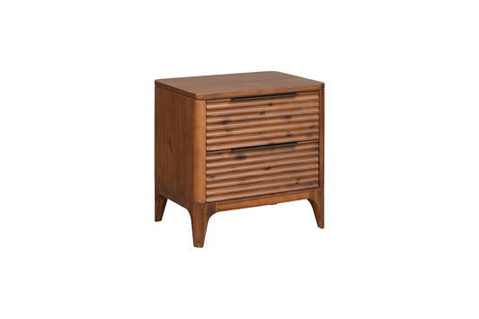 Francesca Bedside Locker - Walnut