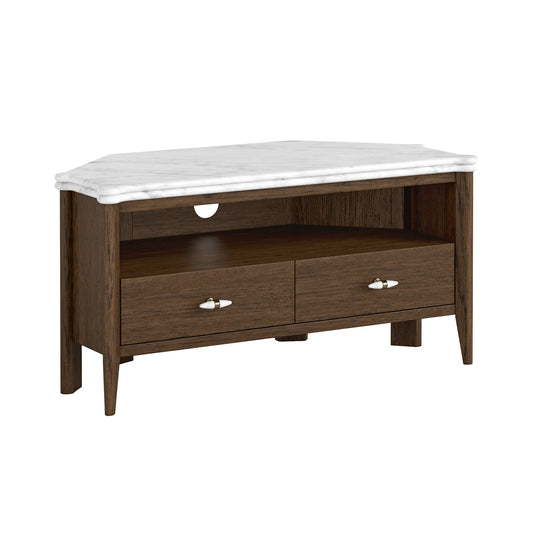 Florence Corner TV Unit - Brown