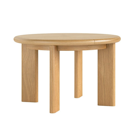 Como Round to Oval Extendable Dining Table - Oak