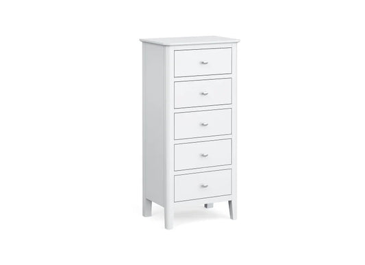 Hampstead Tallboy Chest - White