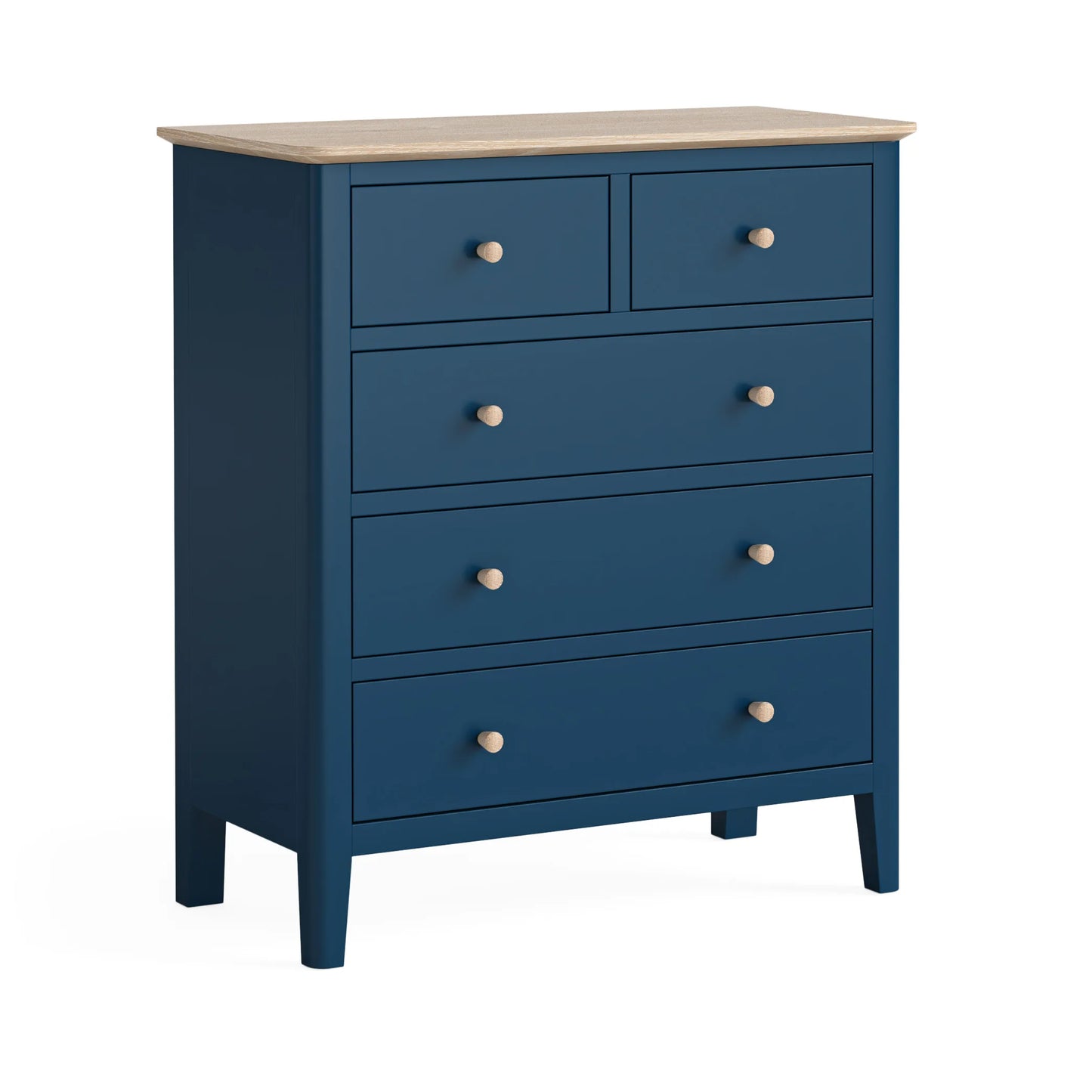 Marlow 2 Over 3 Chest - Navy