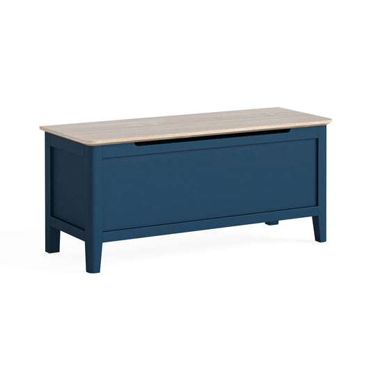 Marlow Blanket Box - Navy