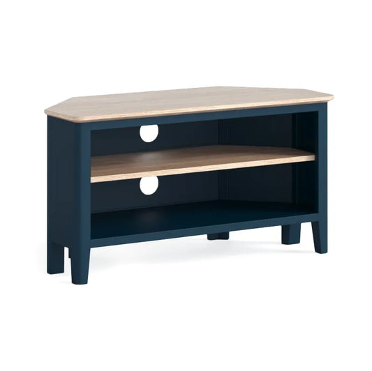 Marlow Corner TV Unit - Navy