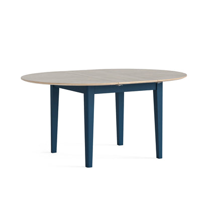 Marlow Round Extending Dining Table - Navy