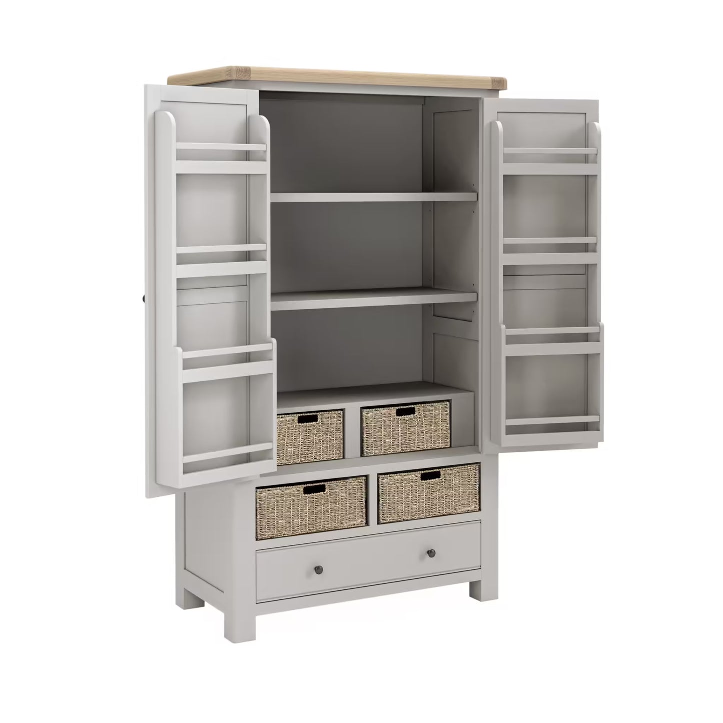 Salcombe Larder Unit - Light Grey