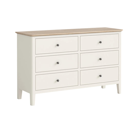 Marlow 6 Drawer Chest - Coconut Milk