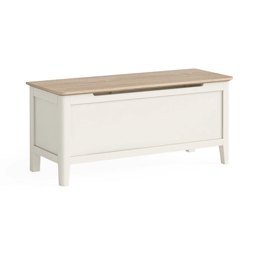 Marlow Blanket Box - Coconut Milk