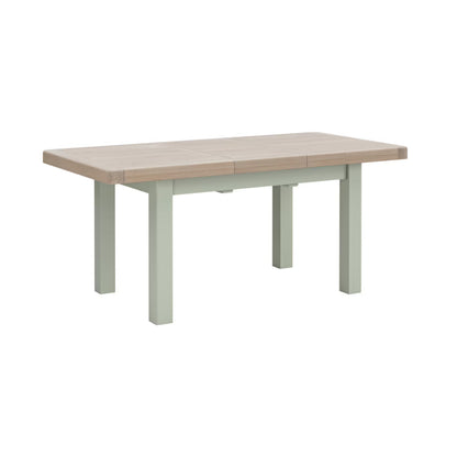 Salcombe Small Extendable Dining Table - Sage