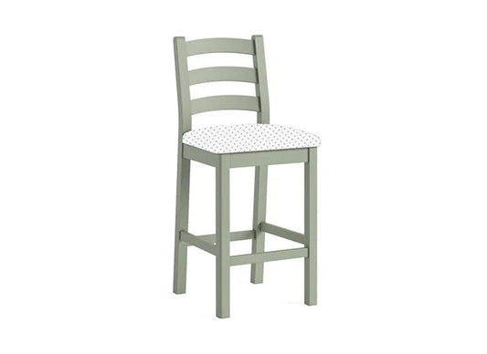 Salcombe Bar Stool - Sage - Multiple Cushion Options