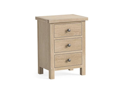 Modern Country Bedside Locker - Oak