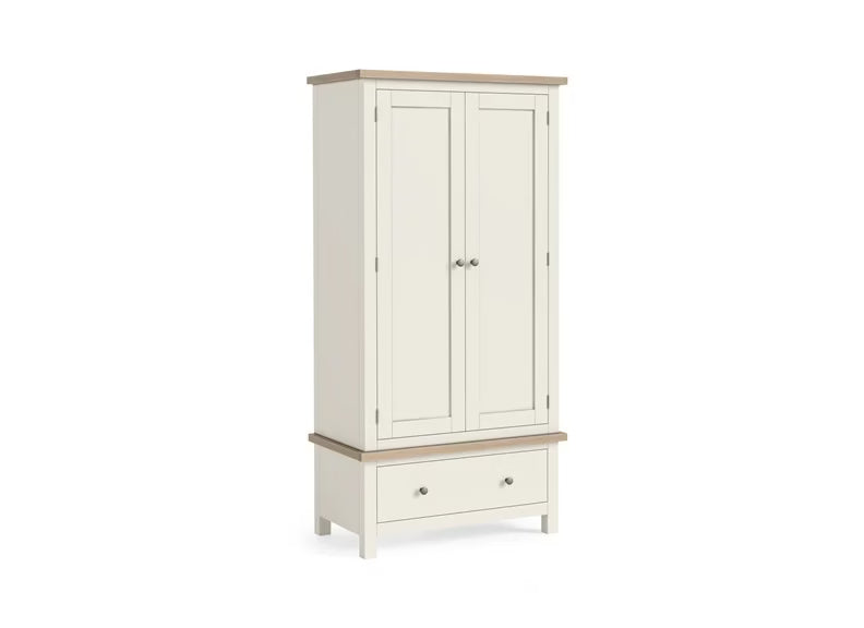 Modern Country Wardrobe - Coconut White - Multiple Sizes