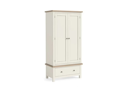 Modern Country Wardrobe - Coconut White - Multiple Sizes