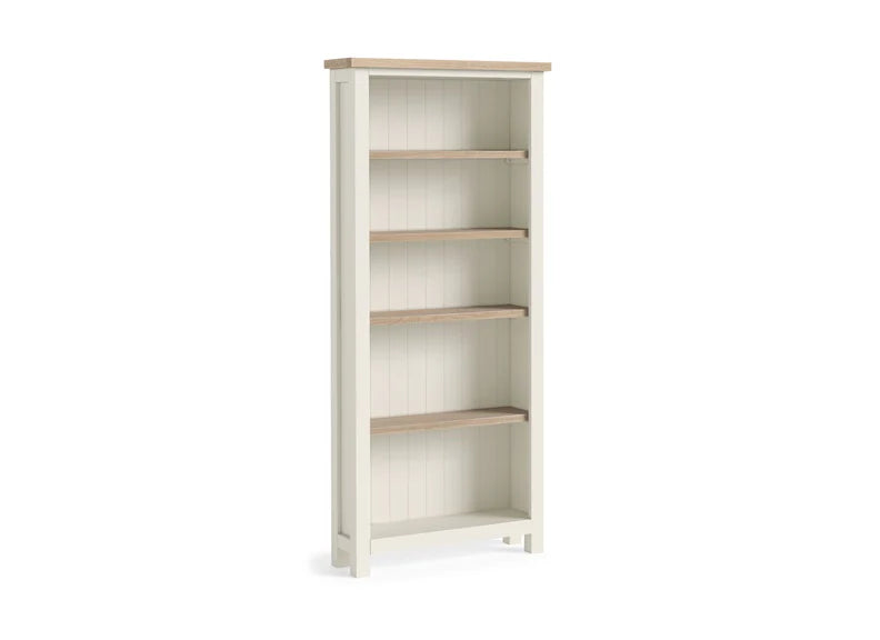 Modern Country Bookcase - Coconut White - Multiple Sizes