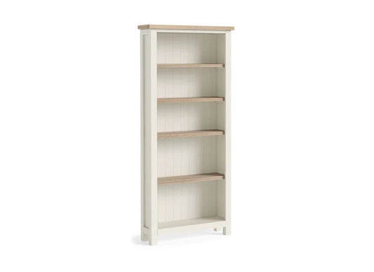 Modern Country Bookcase - Coconut White - Multiple Sizes
