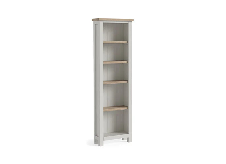 Modern Country Bookcase - Stone Grey - Multiple Sizes