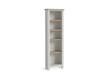 Modern Country Bookcase - Stone Grey - Multiple Sizes