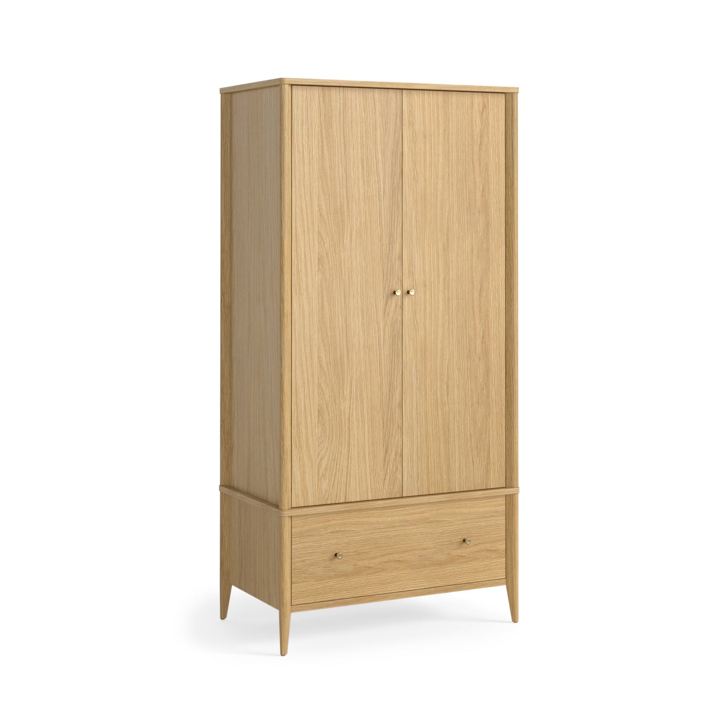 Paris Wardrobe - Natural Oak