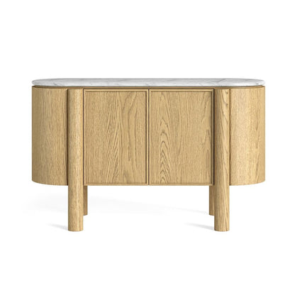 Phoenix Sideboard - Oak w/ Marble Top - Multiple Sizes