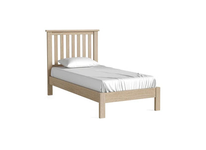 Modern Country Bed Frame - Oak - Multiple Sizes